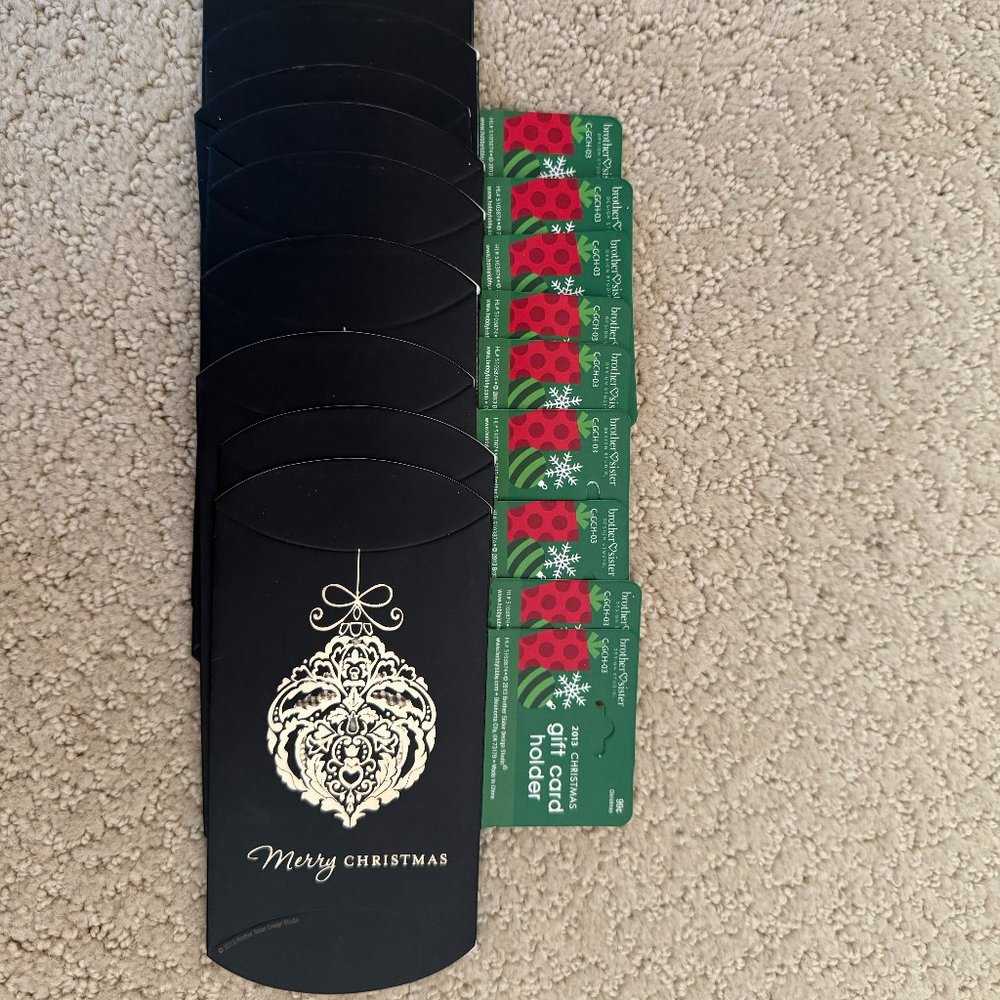 Hobby Lobby Christmas Gift Card Holders (9)